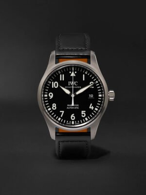 Pilot's Mark Leather Watch
